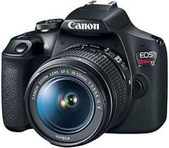 Canon EOS Rebel T7 DSLR Camera with 18–55mm Lens (Black)
