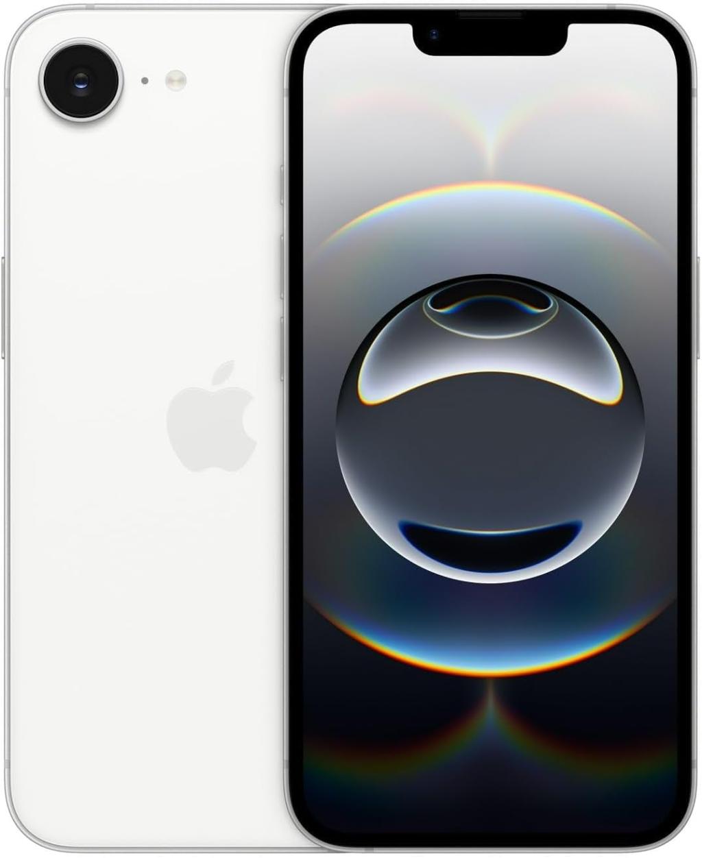 Apple iPhone 16e – 512GB – White – eSIM – Unlocked (Renewed)
