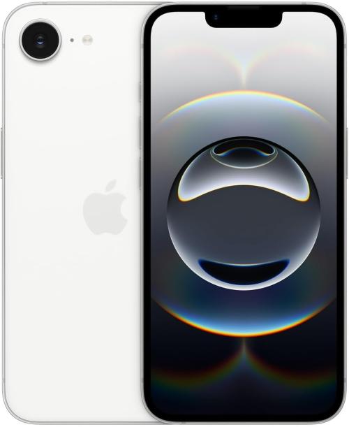 Apple iPhone 16e – 512GB – White – eSIM – Unlocked (Renewed)