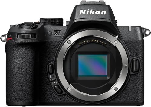 Nikon Z50II Mirrorless Digital Camera Body (APS-C) – Imaging Recipe Compatible, Compact Vlog & Travel Camera with Built-in Flash