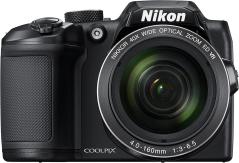 Nikon COOLPIX B500 Digital Camera — Compact Digital Camera with 40× Optical Zoom, 16.02 MP CMOS Sensor, AA Battery Power (Black)