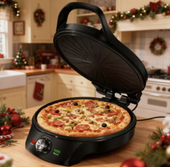 Electric Smokeless Grill and Pizza Maker