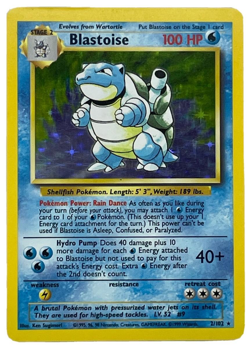 💧 Blastoise — 2/102 (Holo Rare)