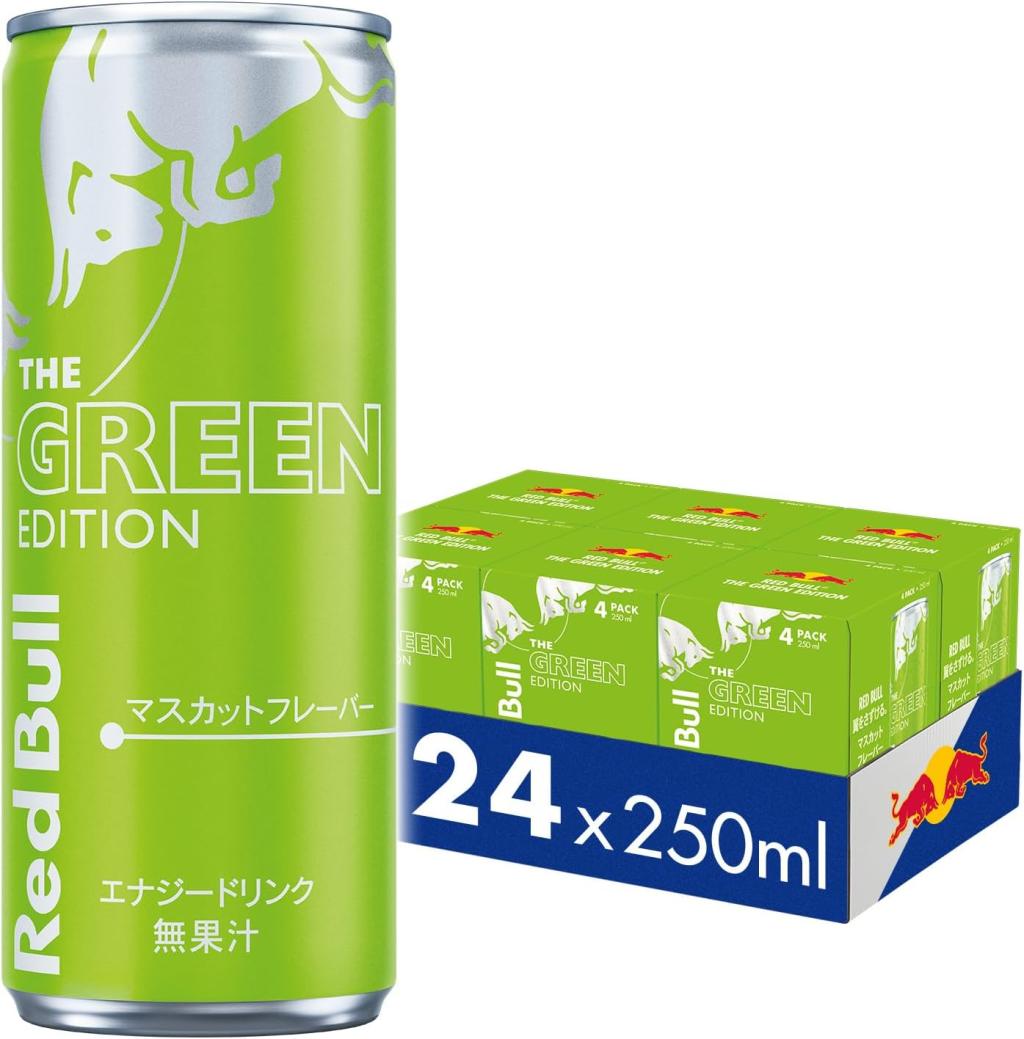 Red Bull Green Edition Muscat – Energy Drink Case 24 x 250ml