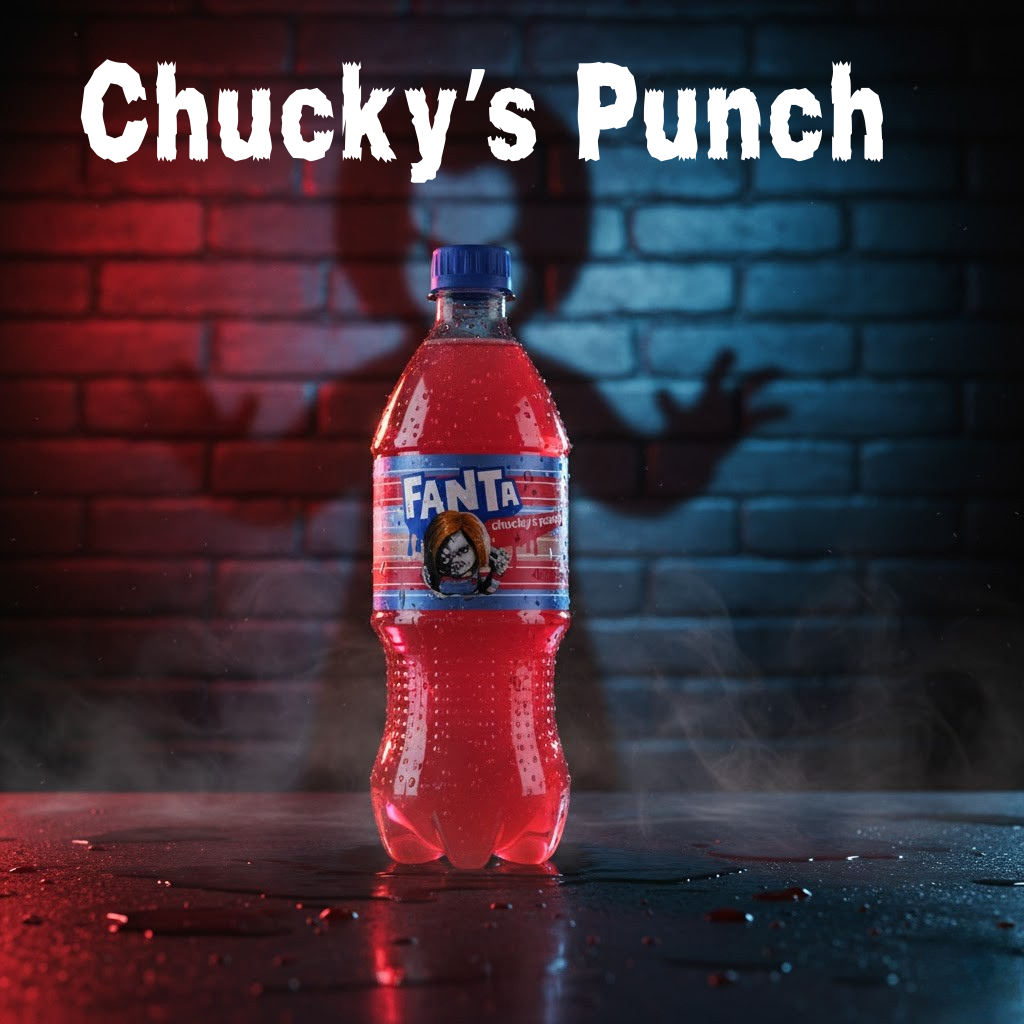 Chucky’s Punch Fanta 20oz Bottle