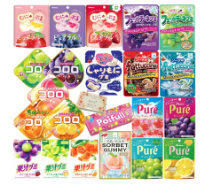 Popular Gummy Assortment for Children - 10 Varieties, Total 10 Pieces