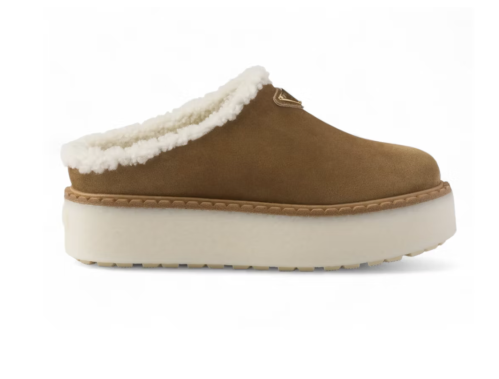 Prada Suede Clog