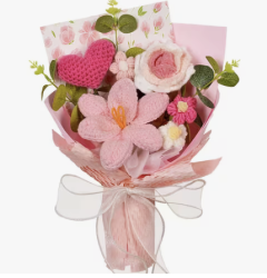 Crochet Flowers Bouquet