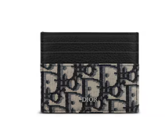 Dior Oblique Jacquard Card Holder