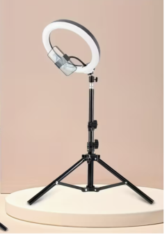LED Ring Light with 43” Stand & Phone Holder