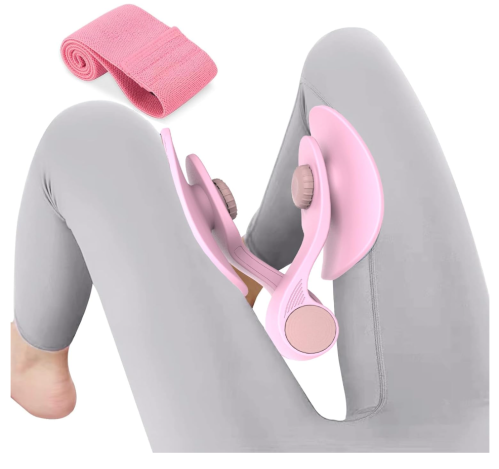Floor Muscle Adductor Training Equipment Color: Pink Tension 21kg