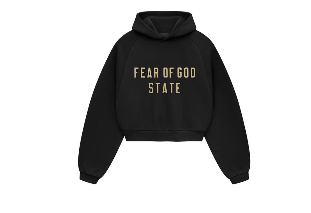 Fear of God Essentials Women’s Fleece Cropped Hoodie