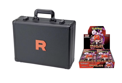 2025 Pokémon Scarlet & Violet Glory of the Rocket Team Attache Case Set