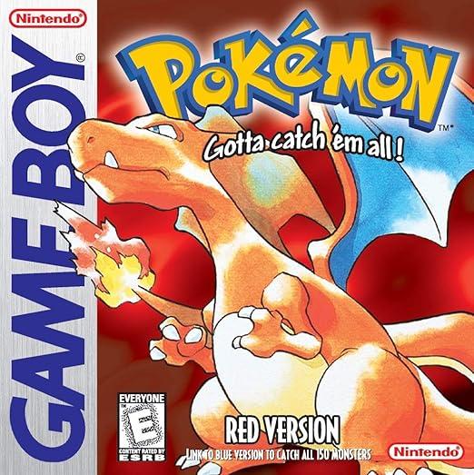 Pokémon Red Version – Nintendo Game Boy Cartridge (Renewed, New Save Battery)
