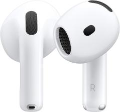 Apple AirPods 4 Wireless Earbuds – Bluetooth, Spatial Audio, USB-C Charging Case