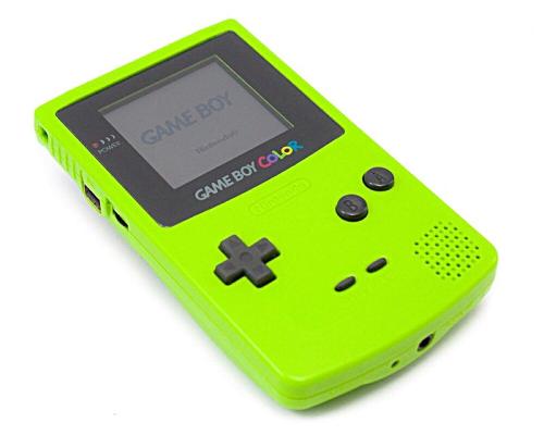 Nintendo Game Boy Color – Kiwi Green Console (Renewed)