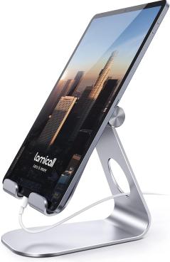 Adjustable Tablet Stand – Desktop Holder for 4–13" Touch Screen Devices