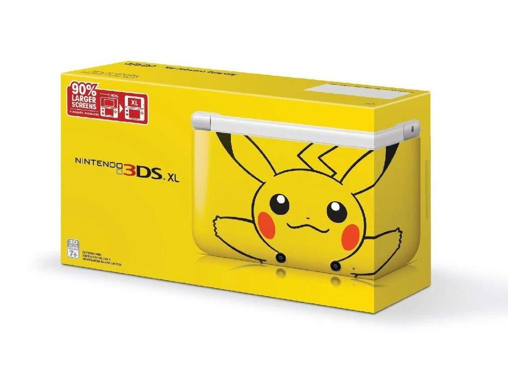 Nintendo 3DS XL – Yellow Pikachu Edition Handheld Console