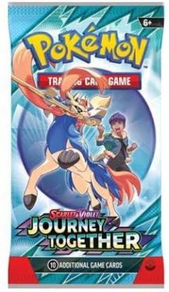 Pokémon TCG: Journey Together Booster Pack – 10 Cards (Pack Art May Vary)