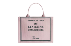 Dior Medium Les Liaisons Dangereuses Book Tote with Strap