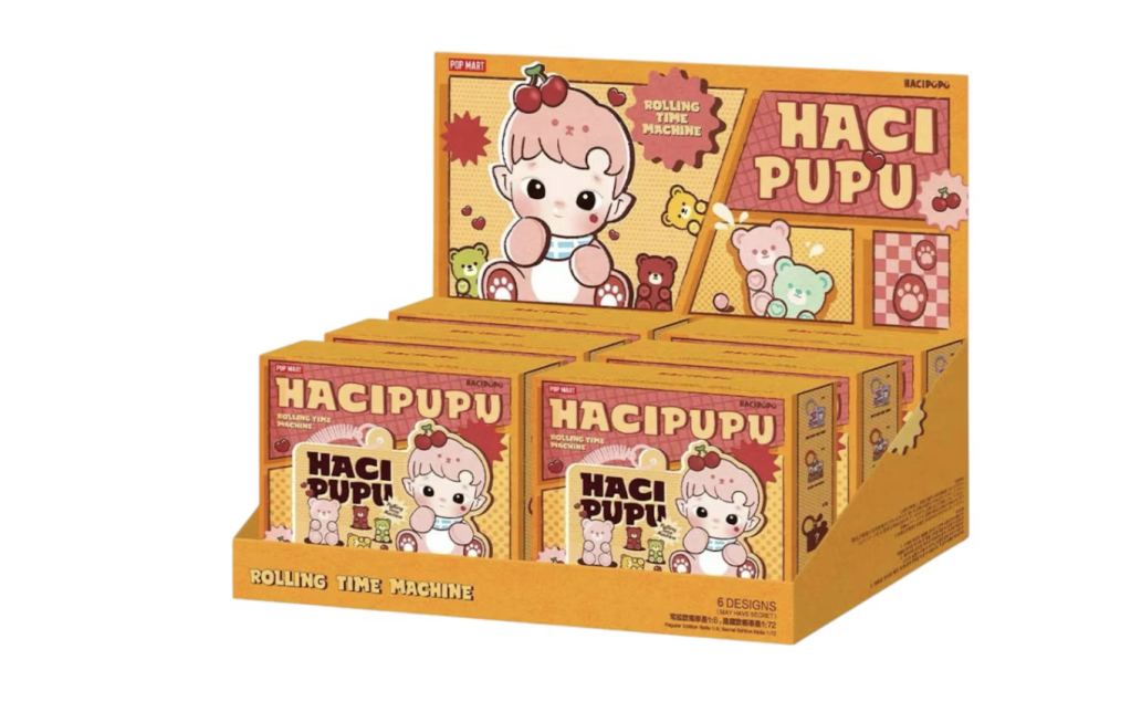 Pop Mart HACIPUPU-Rolling Time Machine Series Card