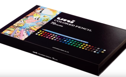Mitsubishi Pencil Uni Colored Pencils 72 Colors Set