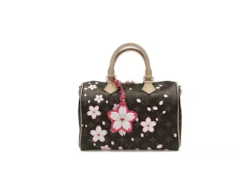 Louis Vuitton x Takashi Murakami Cherry Blossom Speedy Bandouliere 25
