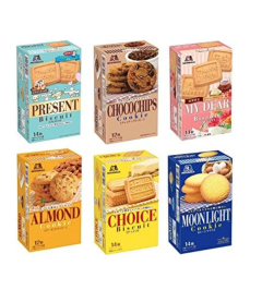 Morinaga Seika Biscuits & Cookies Various Types 6-piece Assortment