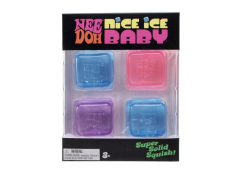 NeeDoh Nice Ice Baby Squishy Fidget Toy Set of 4