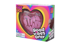 NeeDoh Good Vibes Only Squishy Fidget Toy