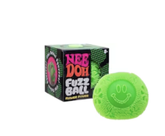 NeeDoh Flower Power Fuzz Ball Squishy Fidget Toy