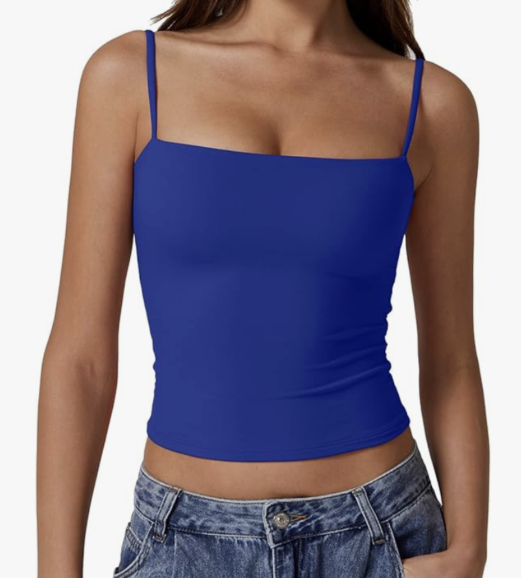 Double Lined Basic Tank Top
