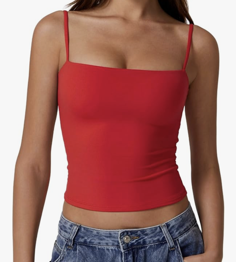 Double Lined Basic Tank Top