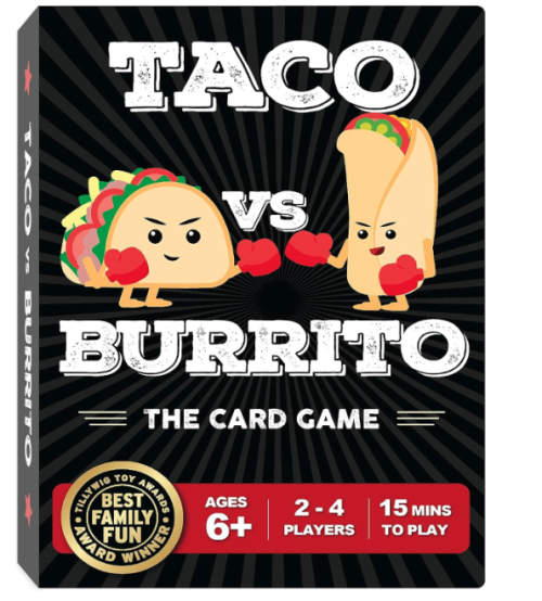 Taco vs Burrito Card Game