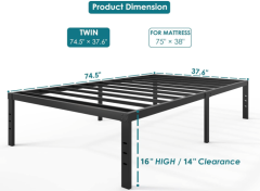 Bed-Frame-Twin