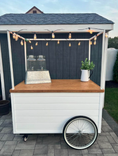 Bar & Dessert Cart Rental 150$ / Day