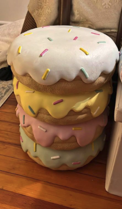 Doughnut stool