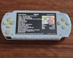 Modded Playstation Portable 1000 w.