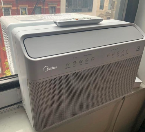 New air conditioner (winter discount!) was $379