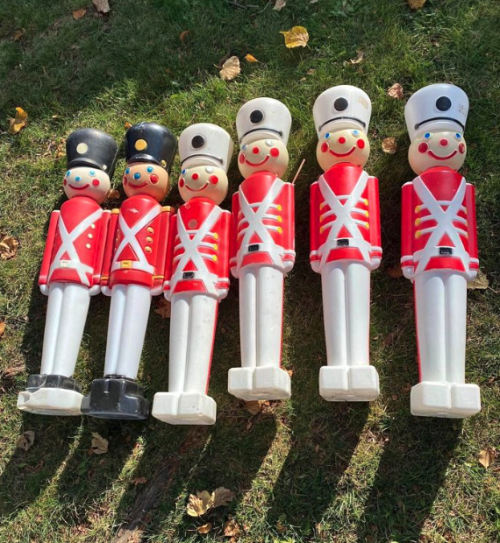 SOLDIER NUTCRACKER CHRISTMAS BLOW MOLD $25 each