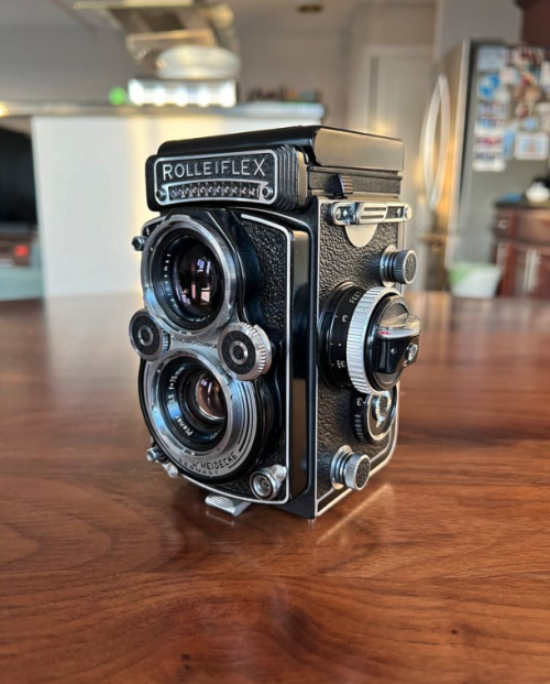 Rolleiflex 3.5F Medium Format Film Camera