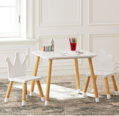Kids Table with 2 Chairs Set