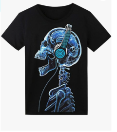 LED T Shirt, Large
