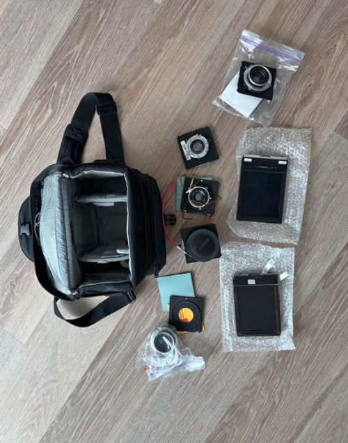 Medium Format Shutters and Lowepro Camera Bag