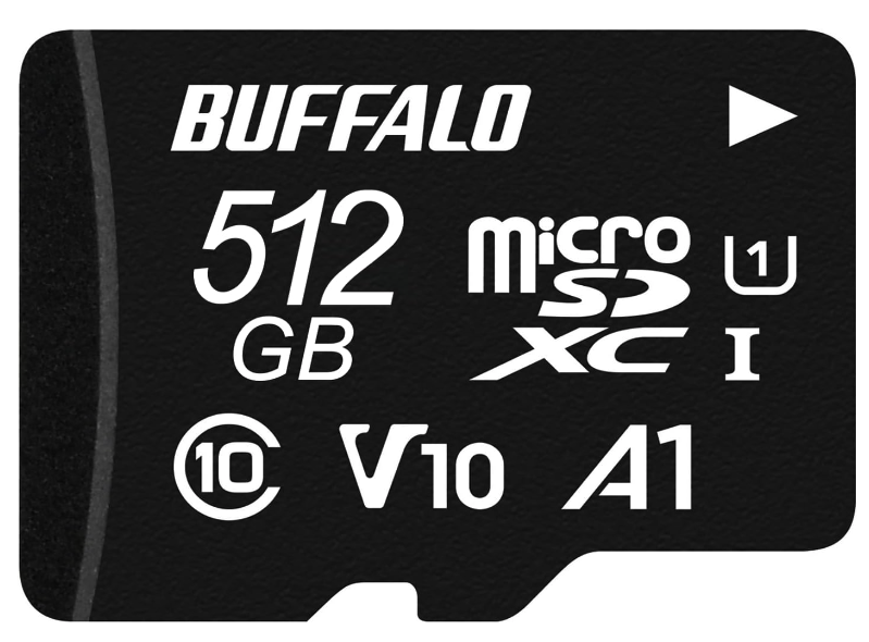 バッファロー microSD 512GB