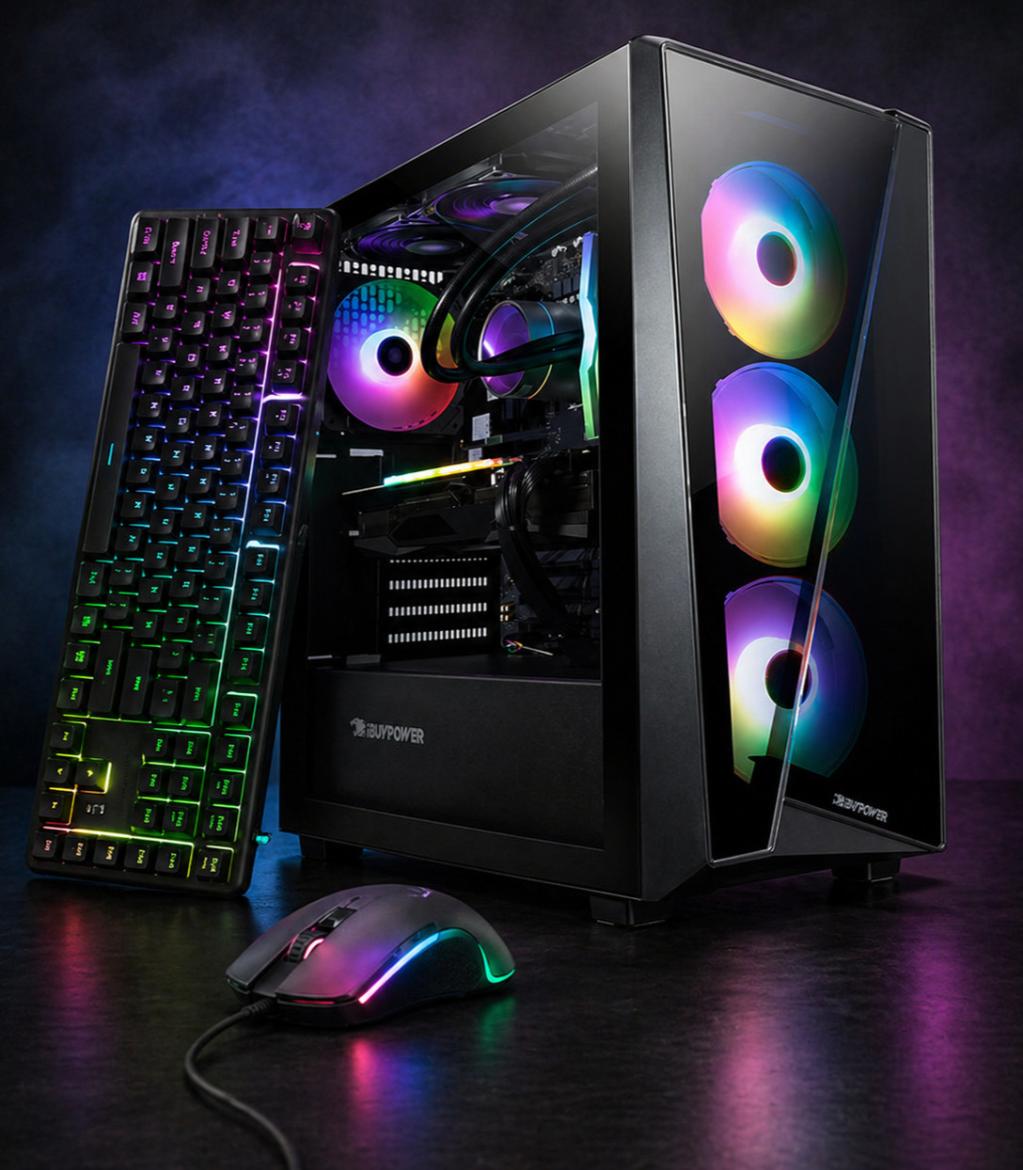 ARGB Gaming Desktop i7 Computer PC 32GB RAM 4TB SSD Win11 Custom Build