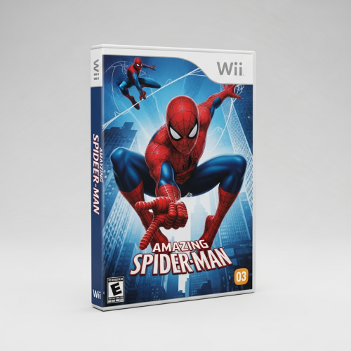 Wii Amazing Spider-Man Game with Slipcase