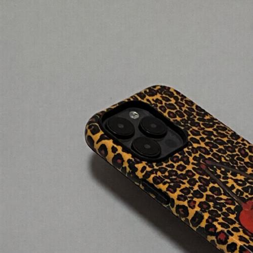 Leopard Print Cherry Cute And Suitable IPhone Case