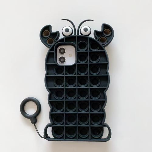 Compatible with Apple, Compatible with Apple , Silicone Crayfish Phone Case For IPhone