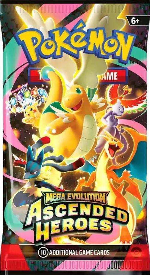 Pokemon TCG Mega Evolution Ascended Heroes Booster Pack